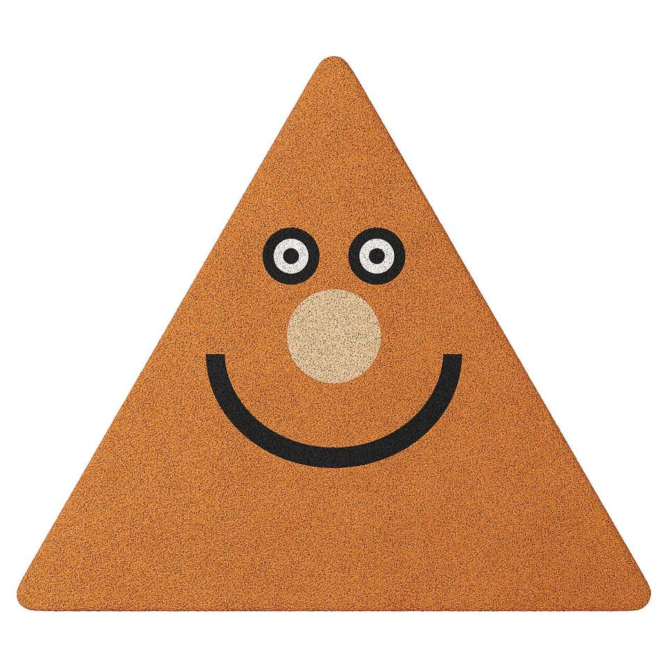 Modern Wool Fun Shaped Design Rug for Kids Room For Sale at 1stDibs