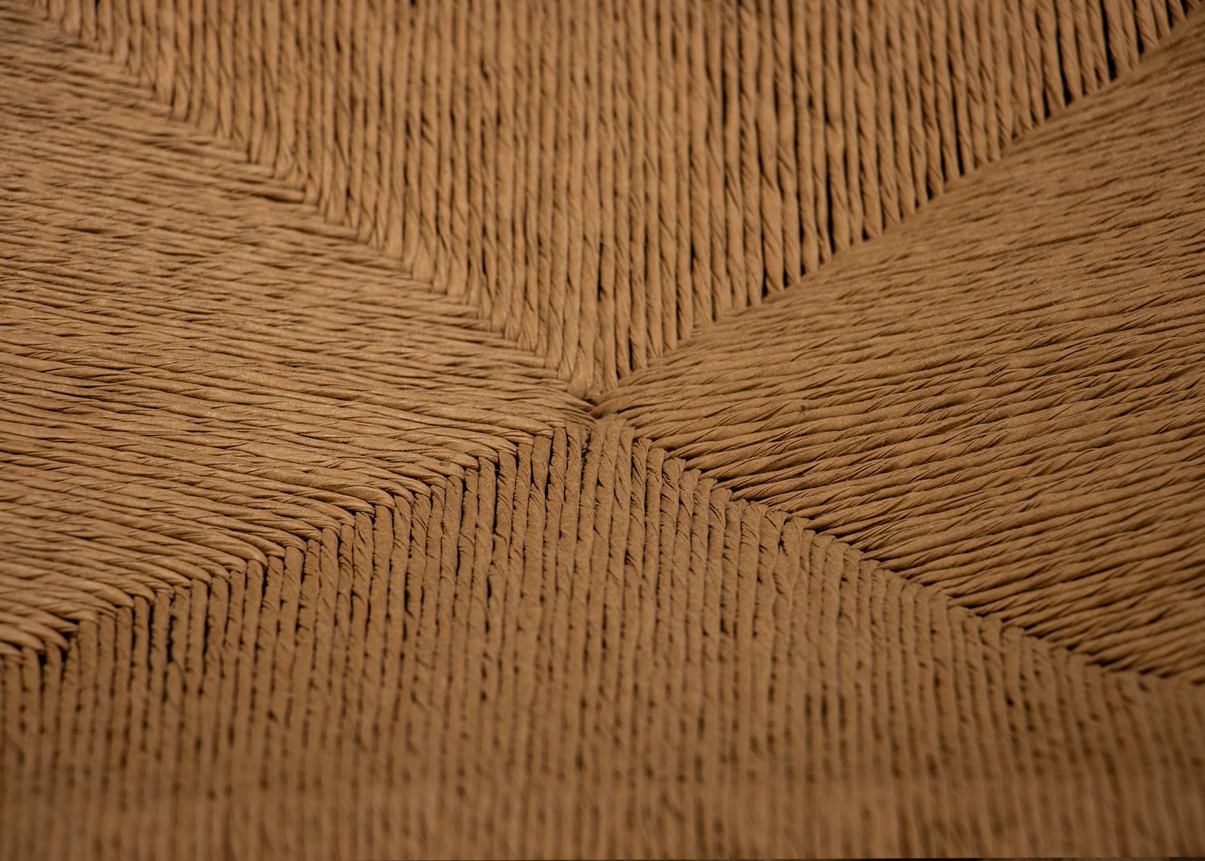 Modern Woven Dining Chair in Solid Wood by Costantini, Bruno Intreccio, In Stock For Sale 2