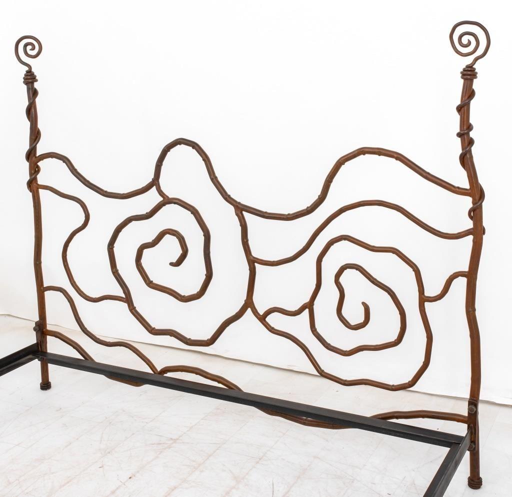 Modern Wrought Iron Bed Frame 5
