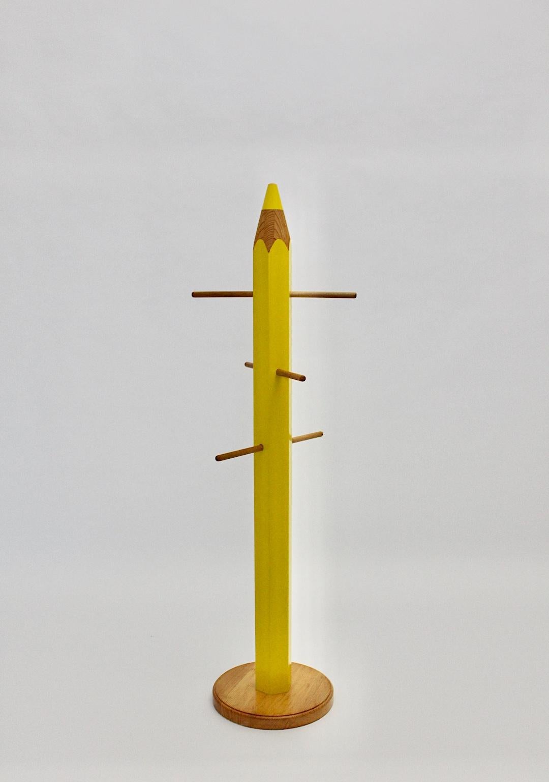 pencil coat stand