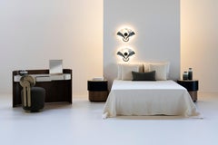 Comodino moderno Zambujeiro, SET/2, Miel Onyx, fatto a mano Portogallo Greenapple