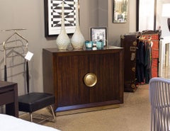 Armoire de toilette moderne en bois de zèbre