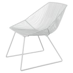 Modern Wire Lounge Chair "Special Edition Bunny" by Bend Goods