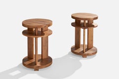 Modernage, tables d'appoint, bois, États-Unis, années 1940