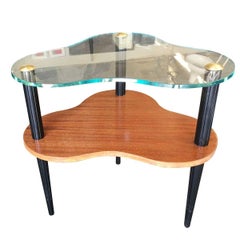 Modernage Two-Tier Midcentury Cloud Coffee Table