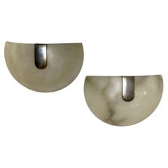 Moderne Alabaster Sconces