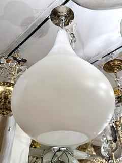 A Set of Moderne Blown Glass Light Fixtures, Sold Individually