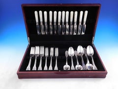 Modernity by Puiforcat Service de couverts en argent sterling français 59 pièces au total