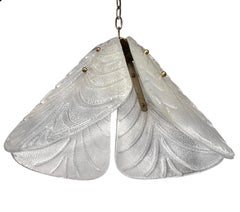 Moderne Glass Light Fixture