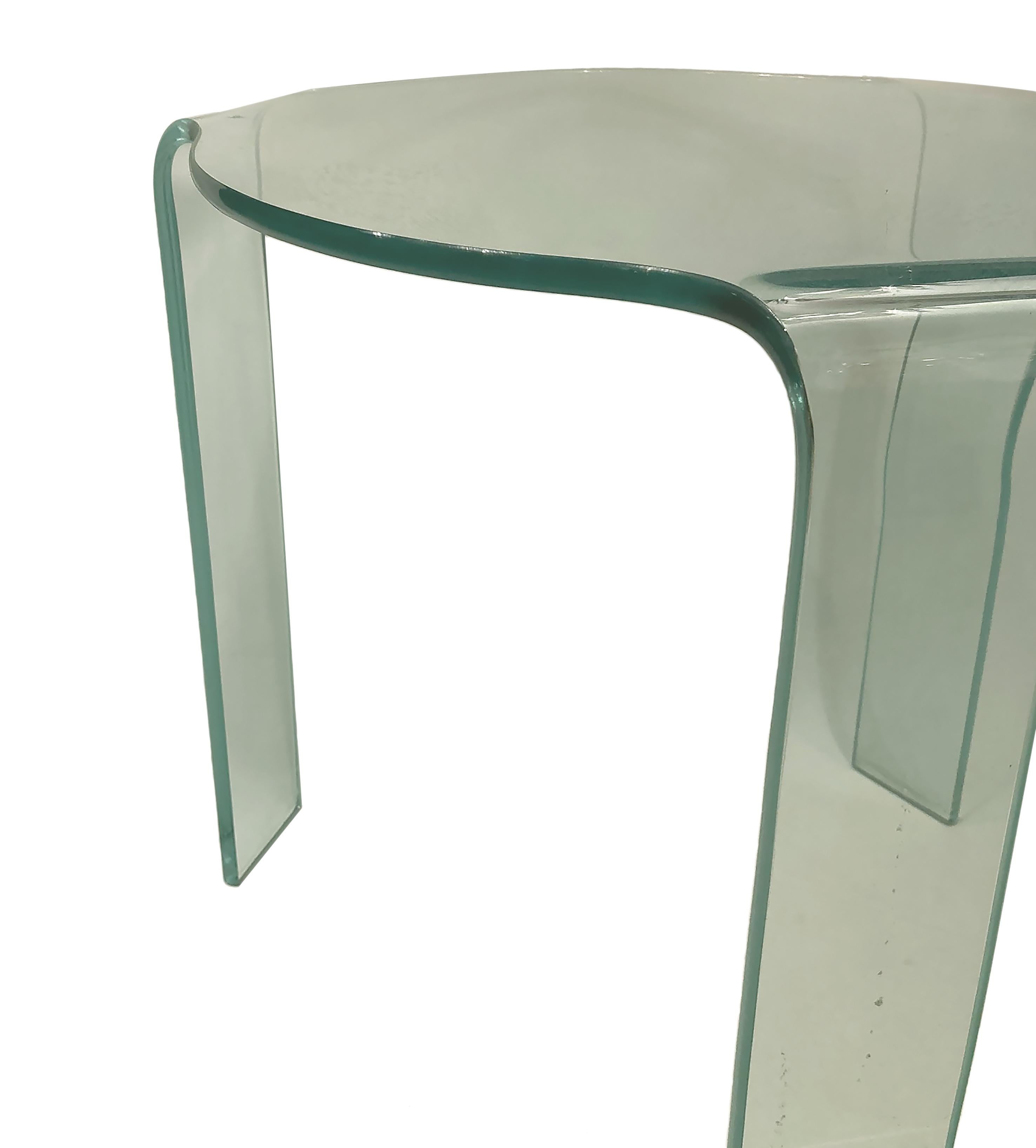 modern glass side tables
