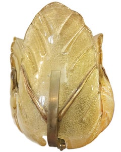 Moderne Italian Glass Light Fixture