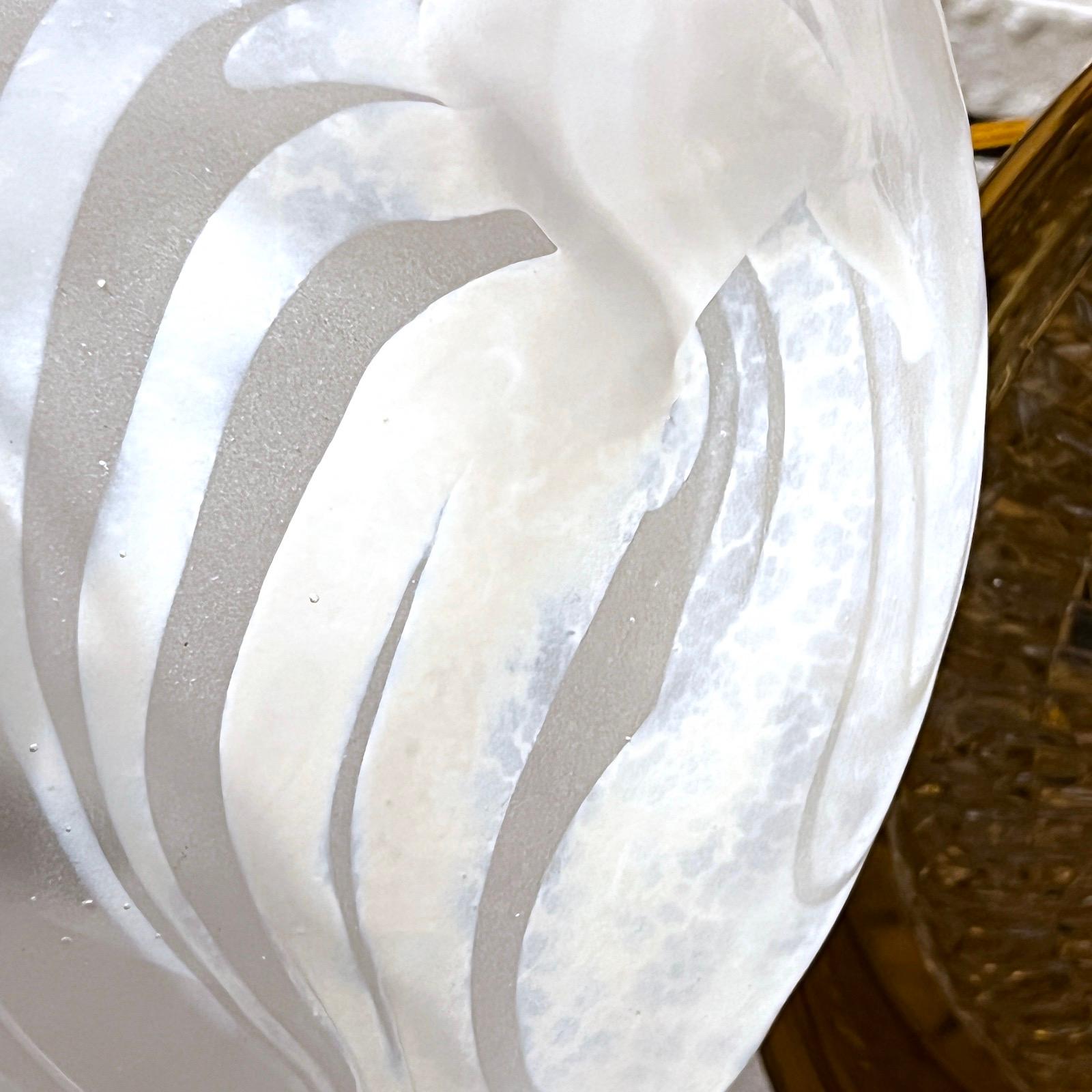 Moderne Murano Glass Light Fixture 2