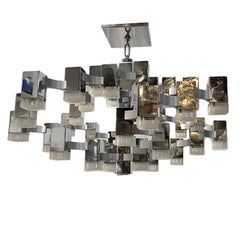 Moderne Cubist Light Fixture