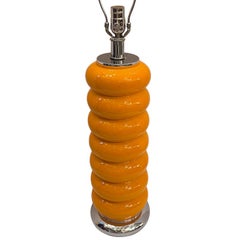 Moderne Orange Lamp