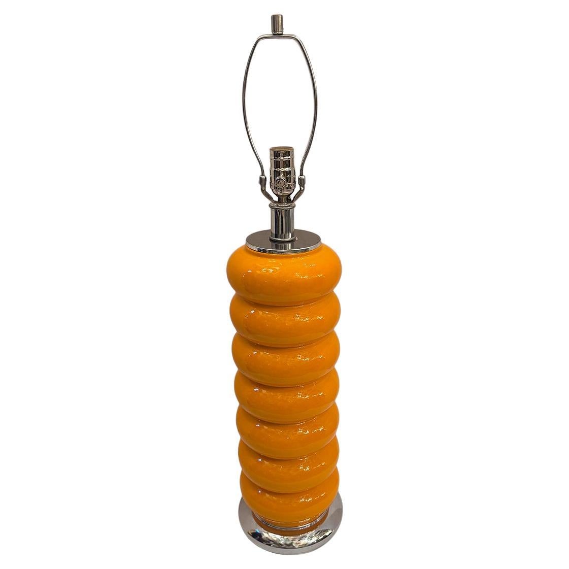 Moderne Orange Lamp
