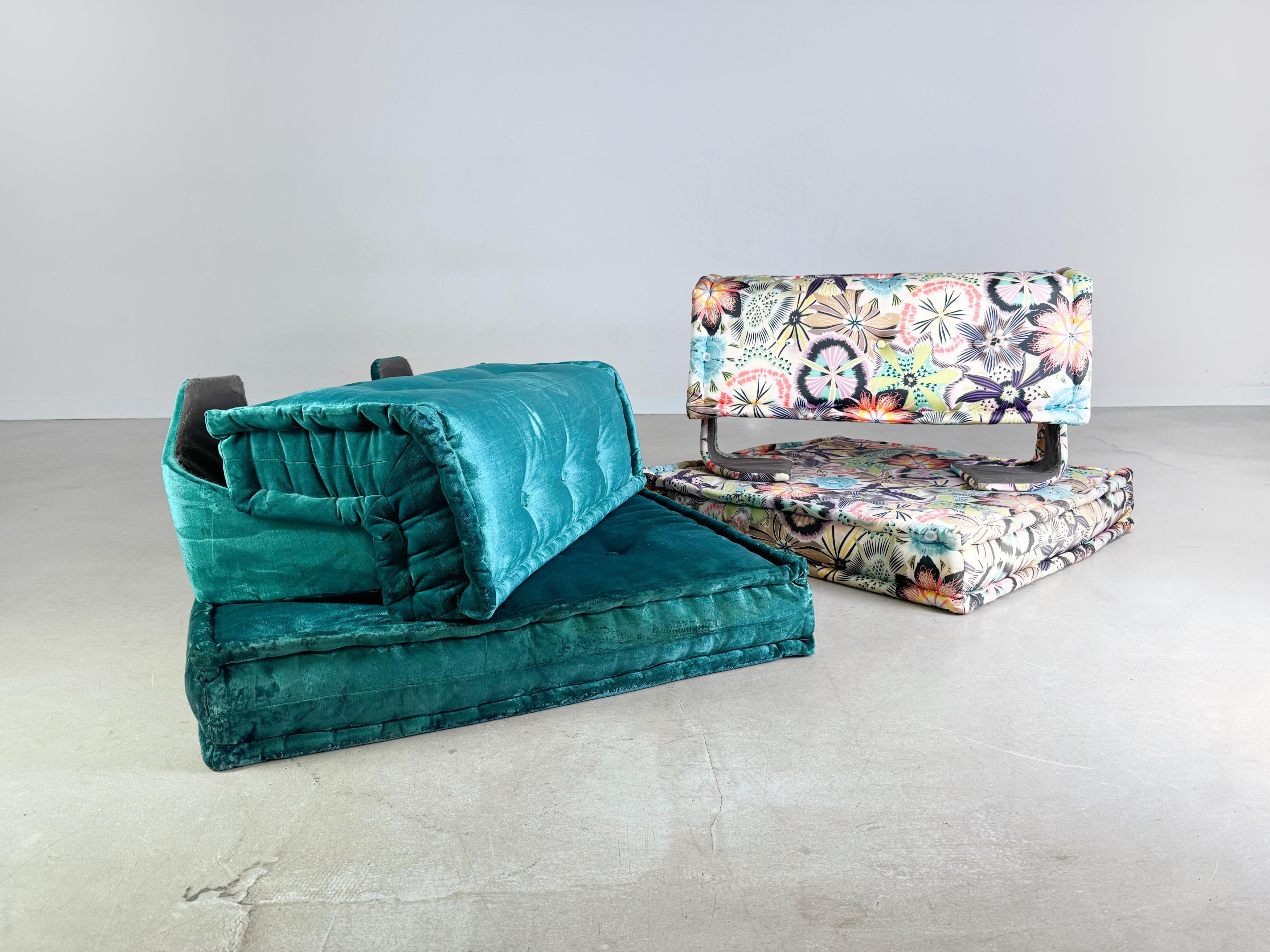 Sofá moderno Roche Bobois Sofá Mah Jong Hans Hopfer bunt en venta 7