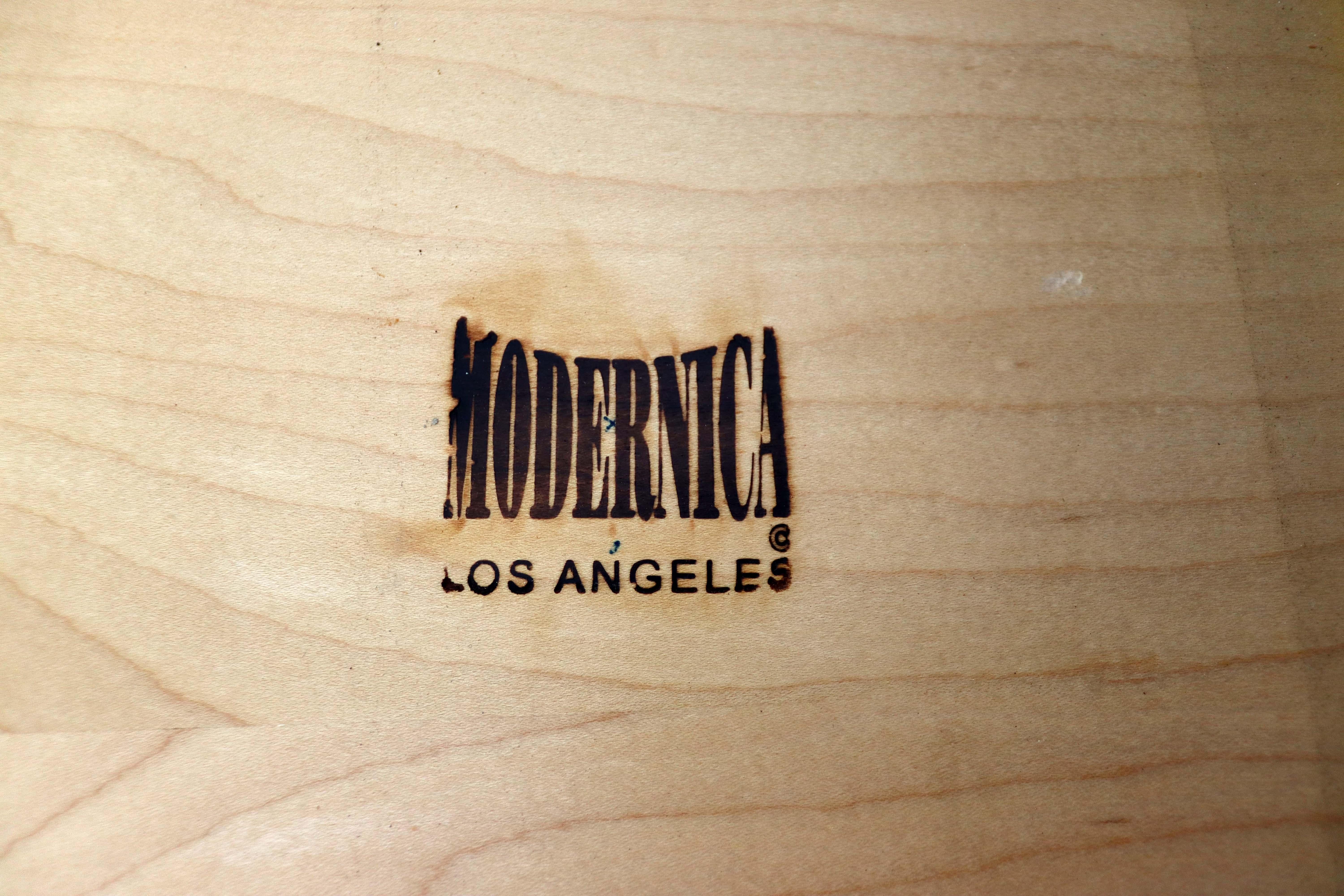 Modernica Case Study Wood & Fiberglass Desk 2 Drawer Modern 5