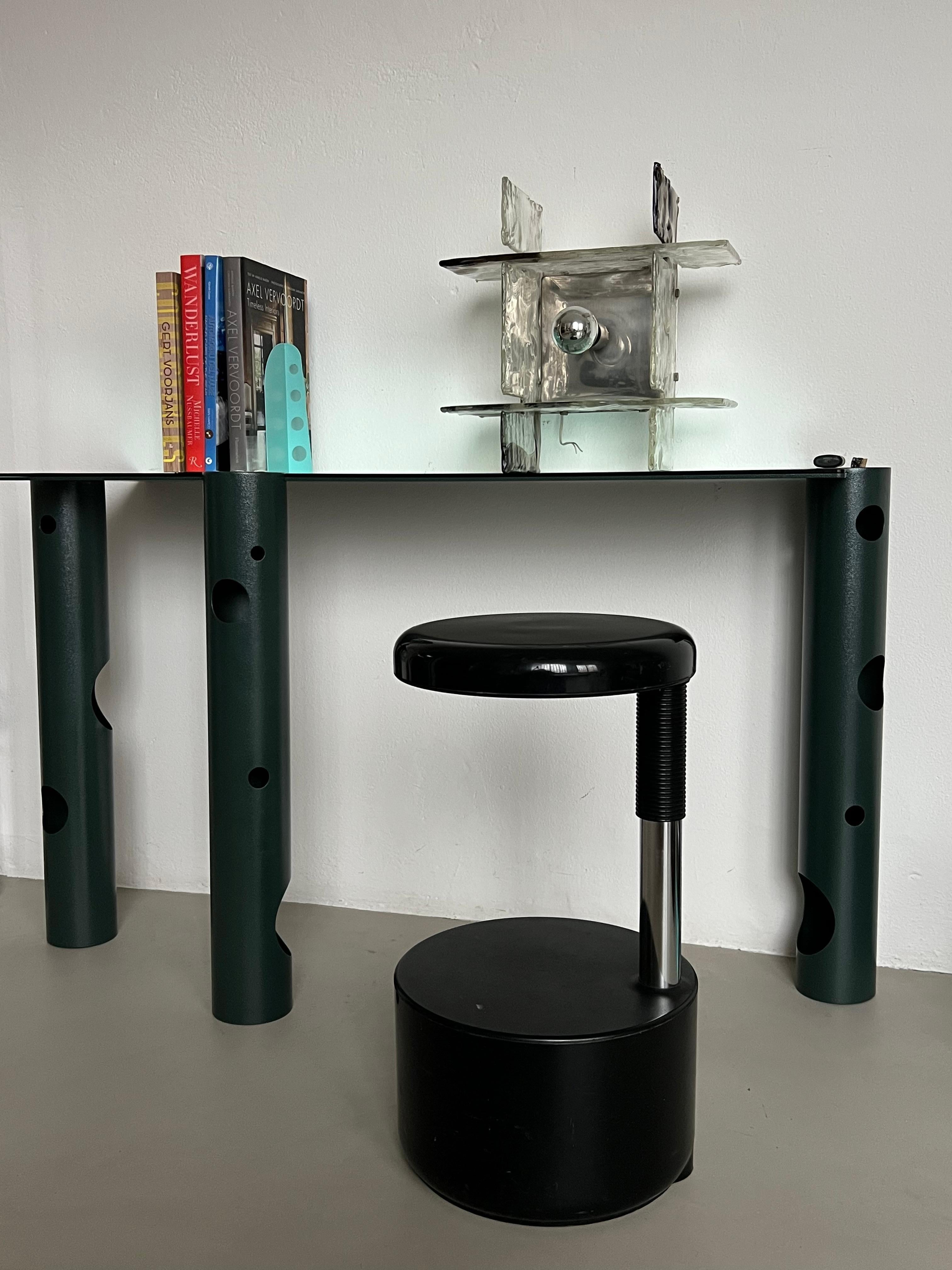 Modernis Golfhocker verchromte Struktur, verstellbar, Lucci Orlandini für Velca 70er Jahre im Angebot 6