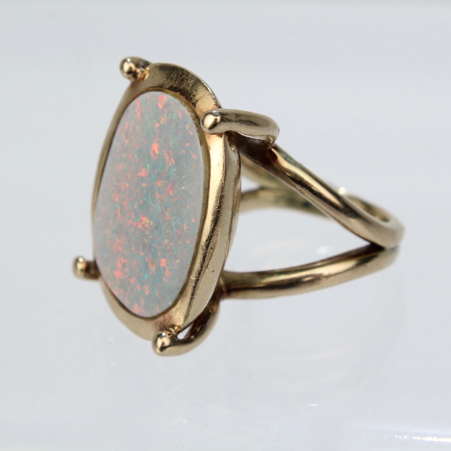 cocktail opal ring