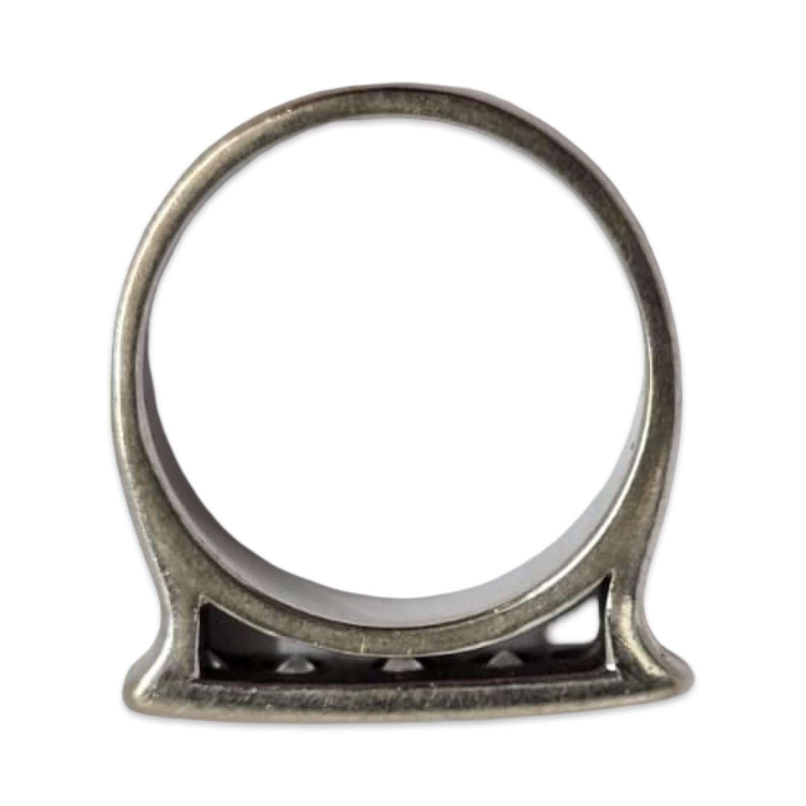 Anello Modernista a Bar in oro bianco 18 carati con diamante da 0,75 carati in vendita 2