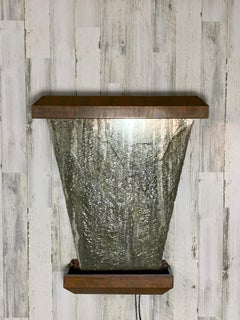 Modernist 20th Century Wall Fountain