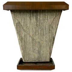 Modernist 20th Century Wall Fountain