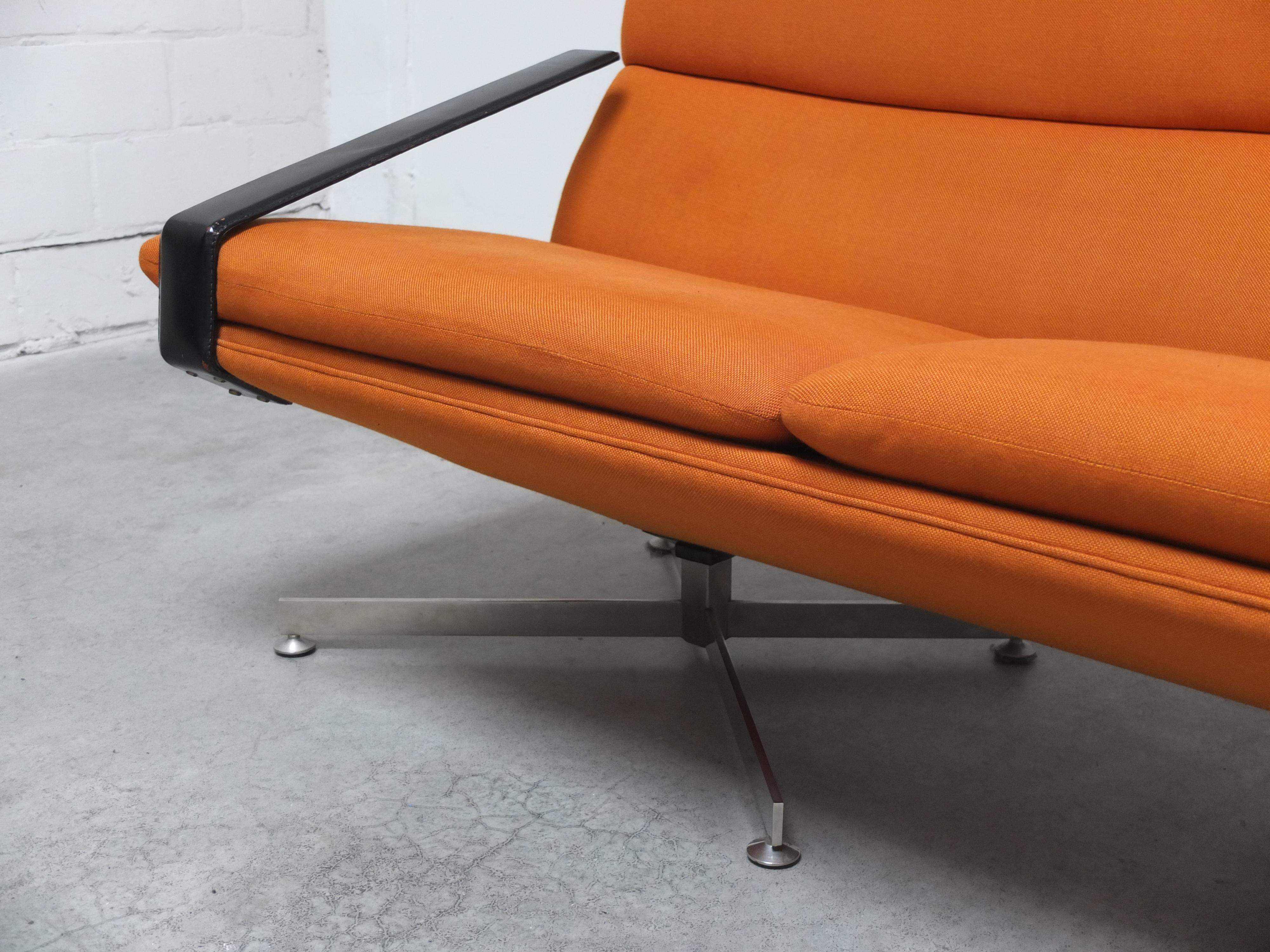Modernist 3-Seater Sofa by Georges Van Rijck for Beaufort, 1960s 6