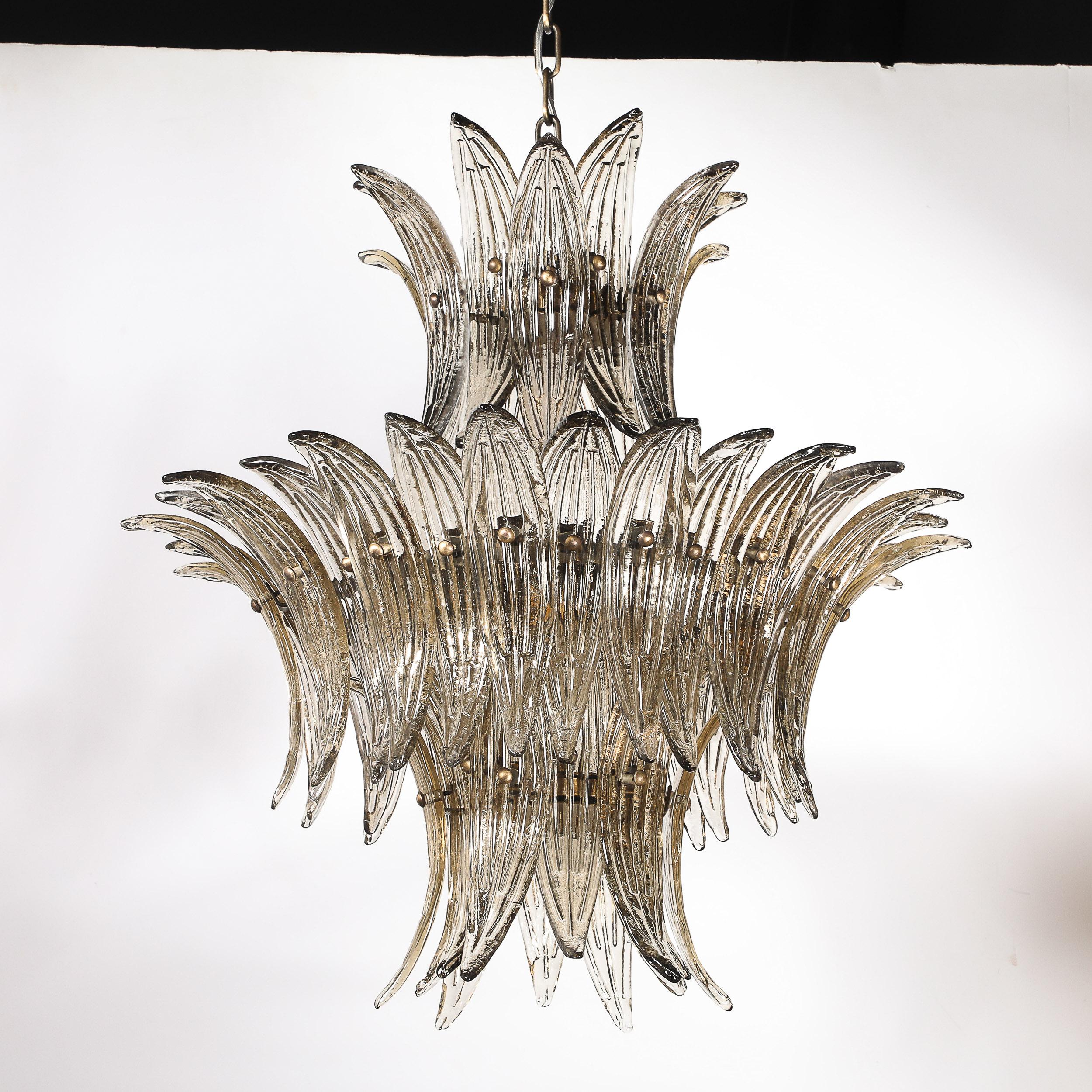Lustre moderniste à 3 niveaux 