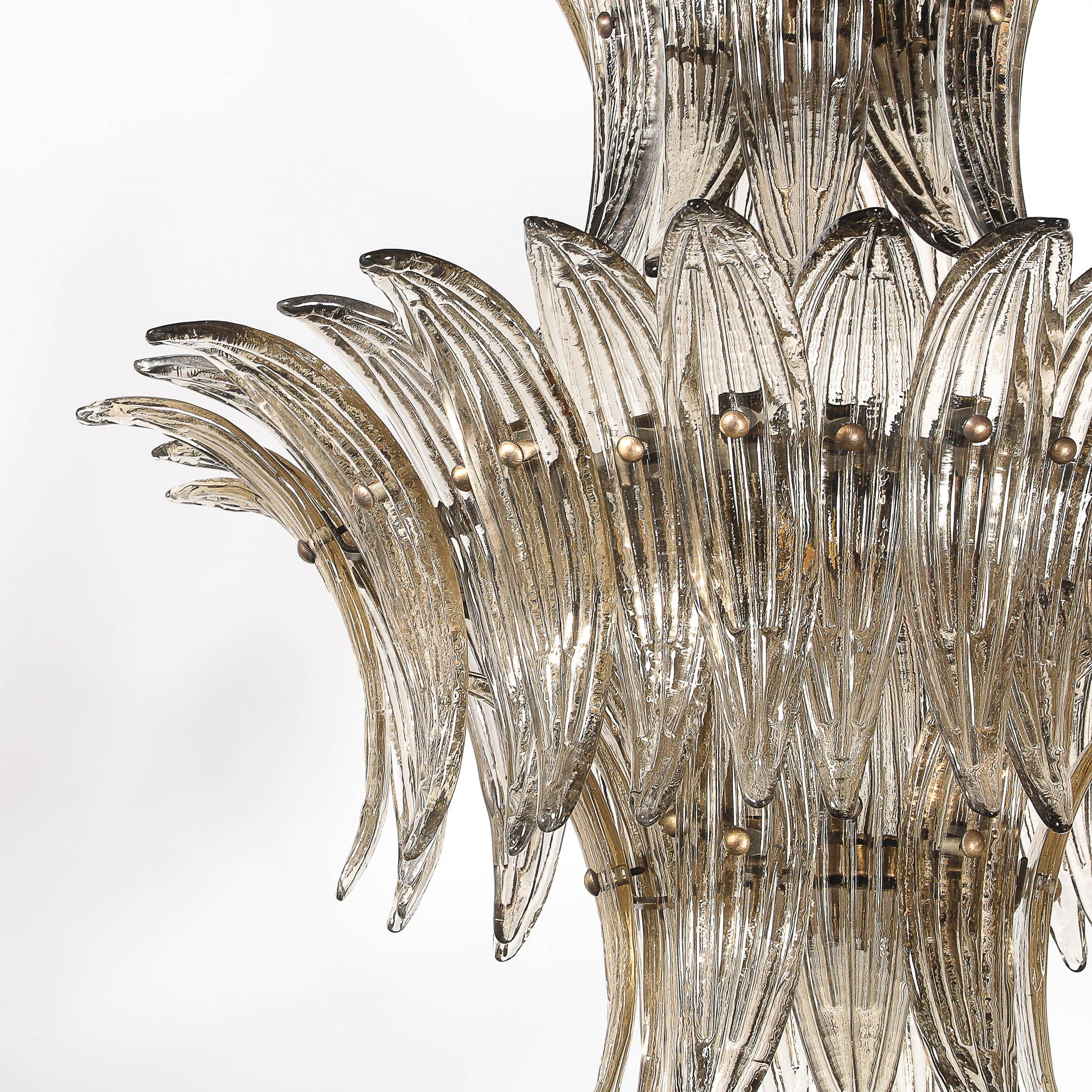 Lustre moderniste à 3 niveaux 