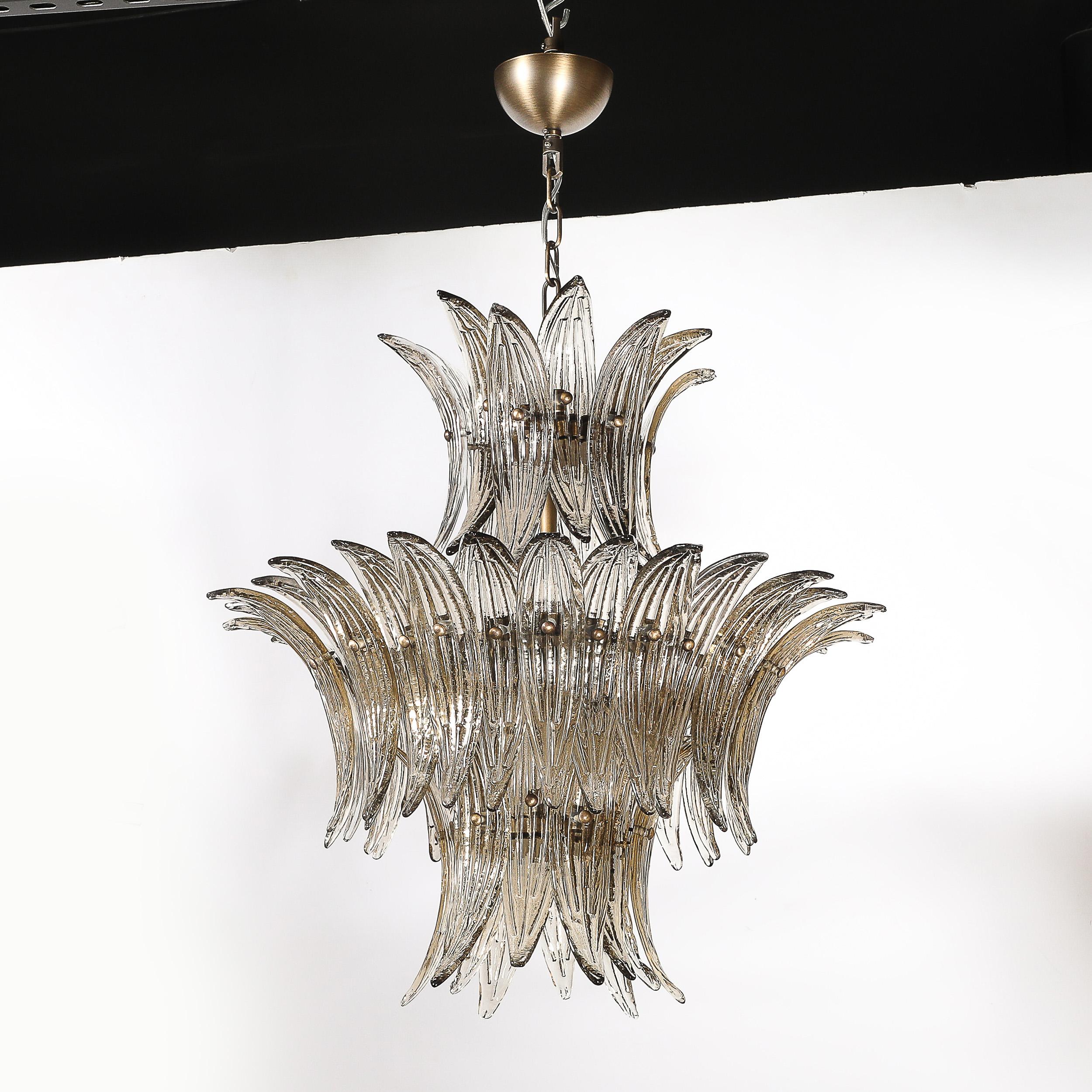 Lustre moderniste à 3 niveaux 