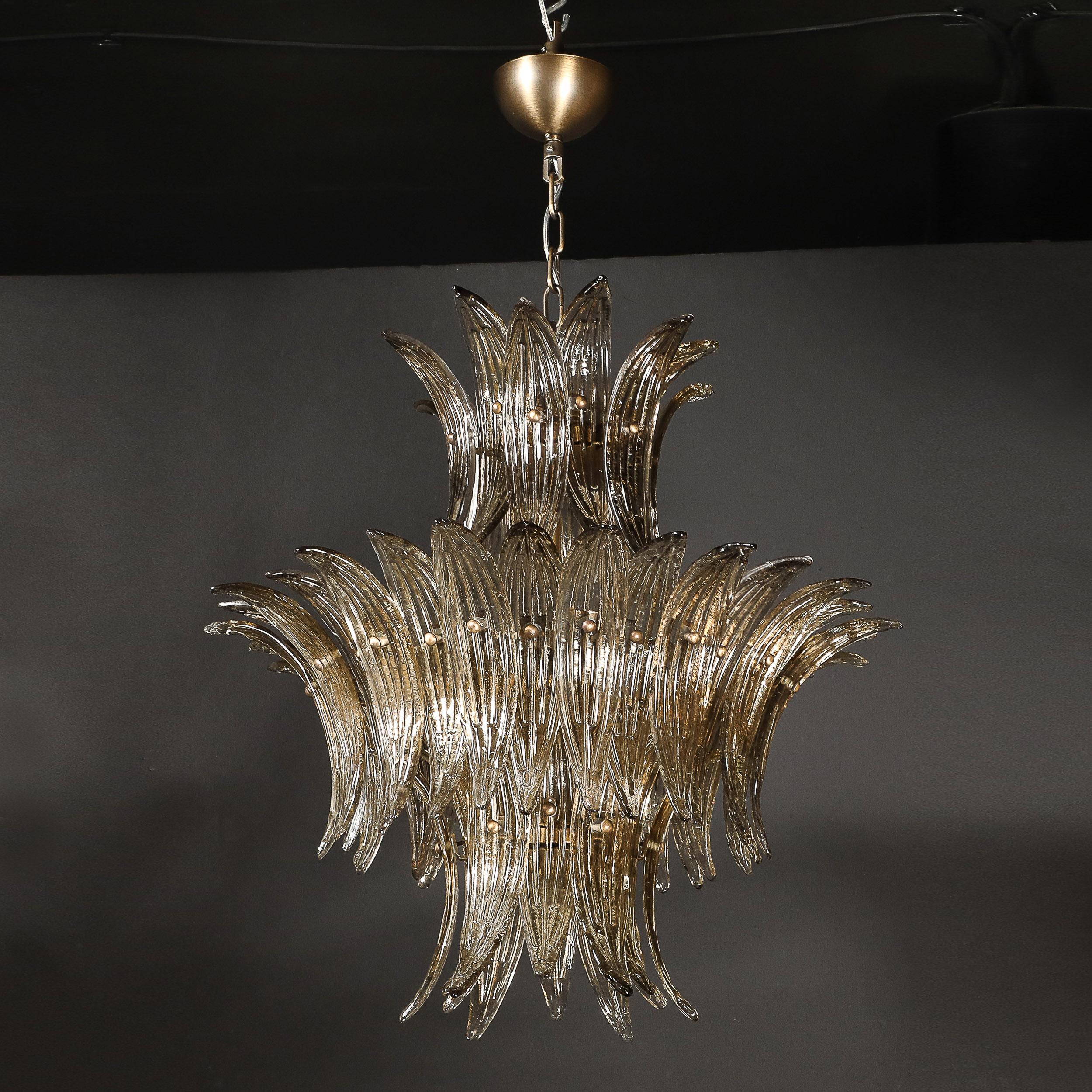Lustre moderniste à 3 niveaux 