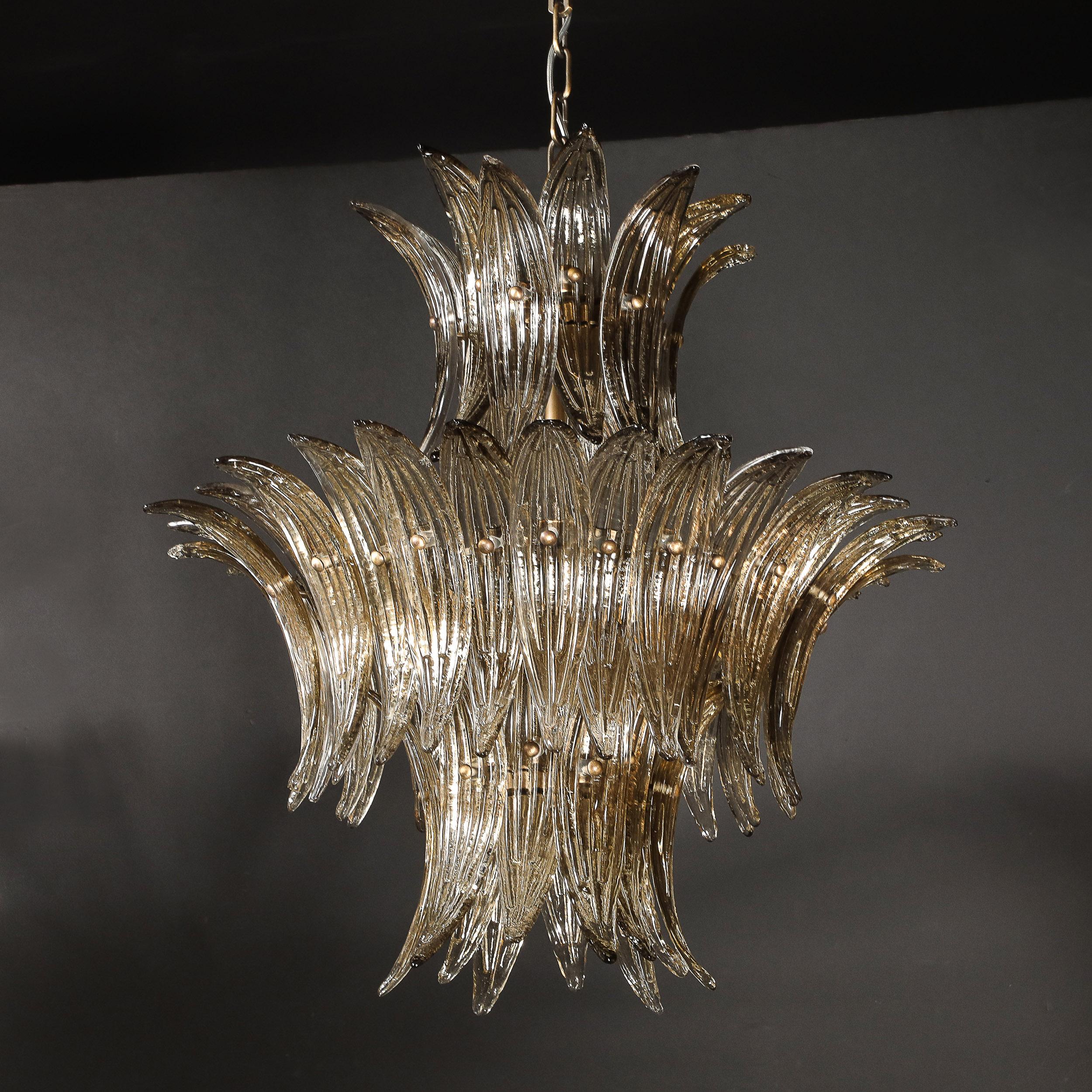 Lustre moderniste à 3 niveaux 