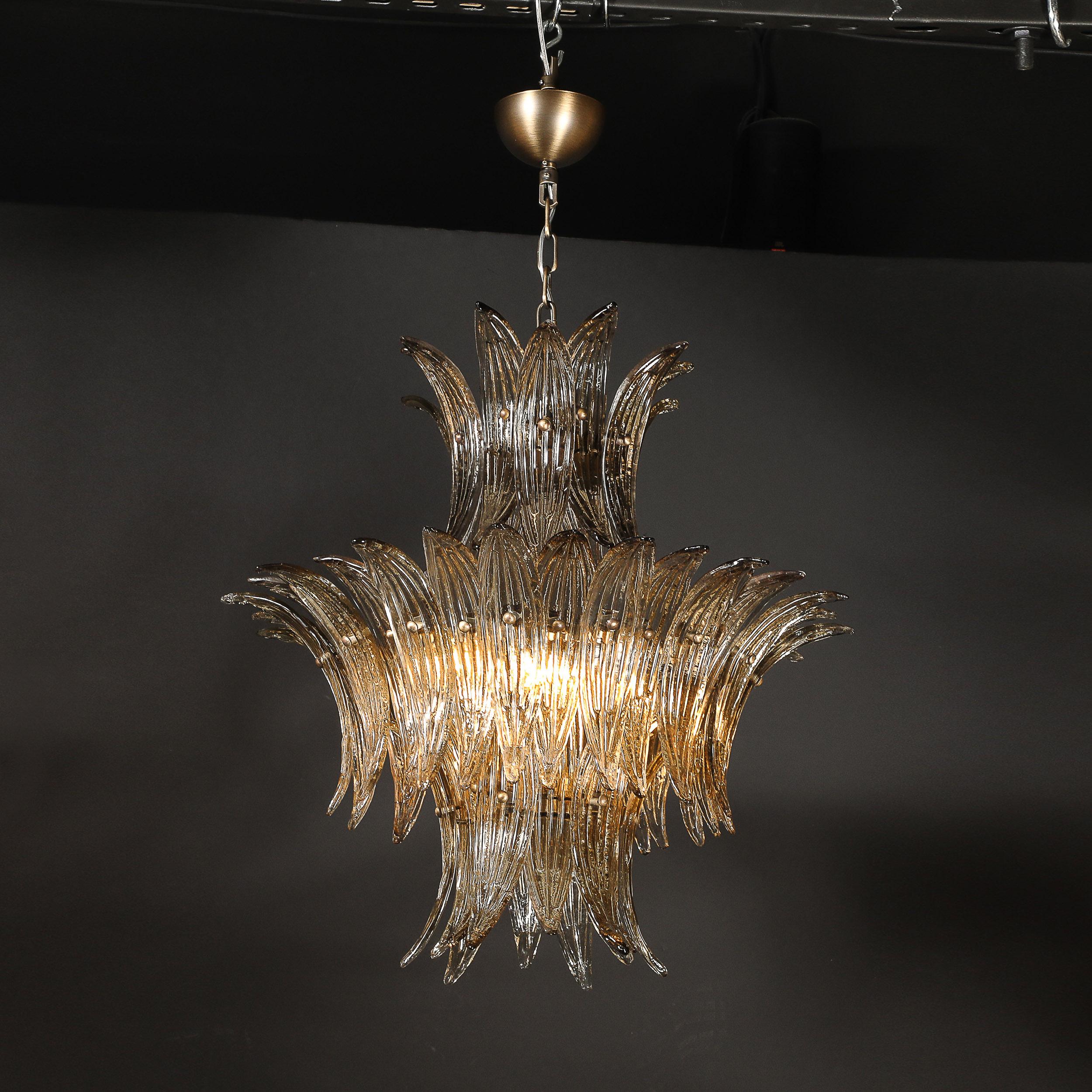Lustre moderniste à 3 niveaux 