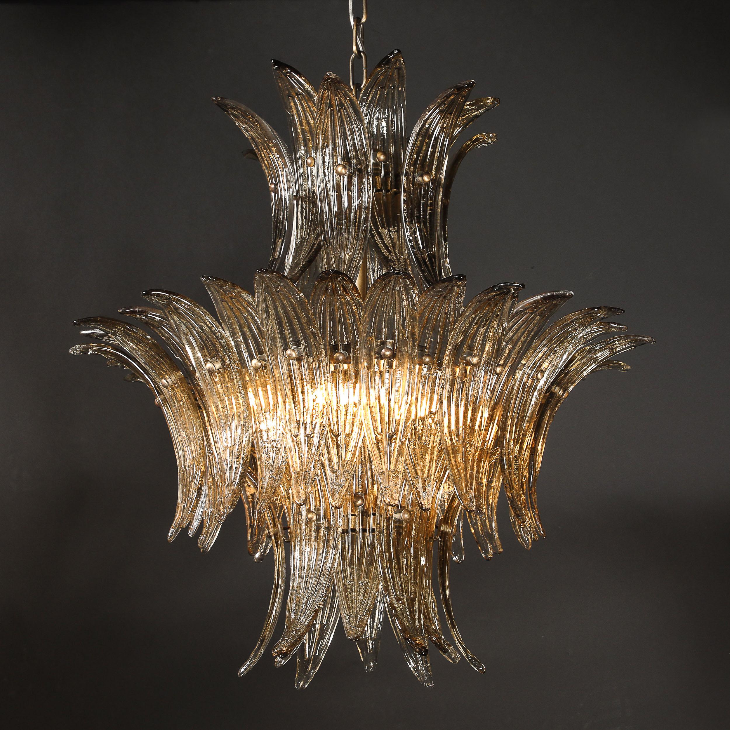 Lustre moderniste à 3 niveaux 