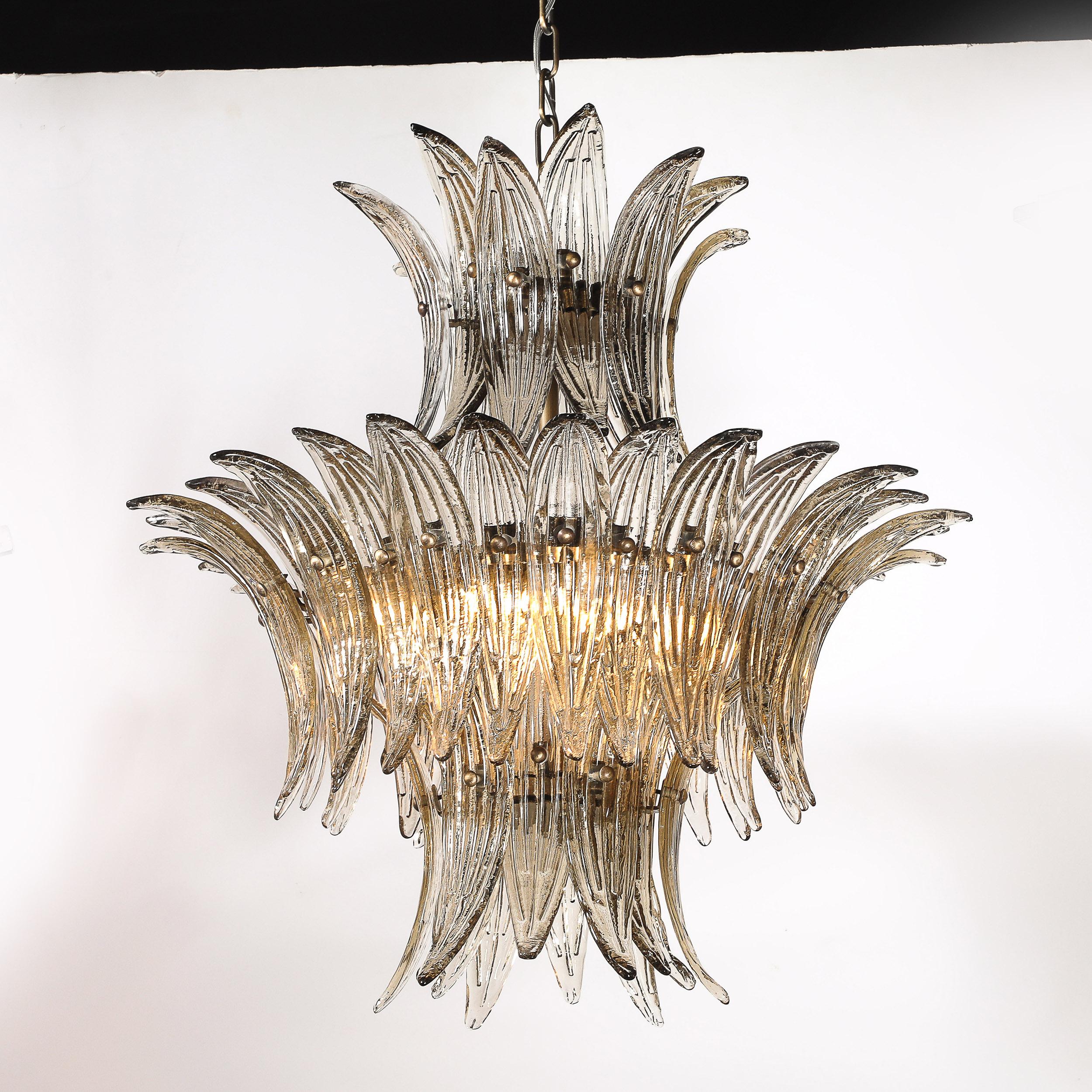 Lustre moderniste à 3 niveaux 