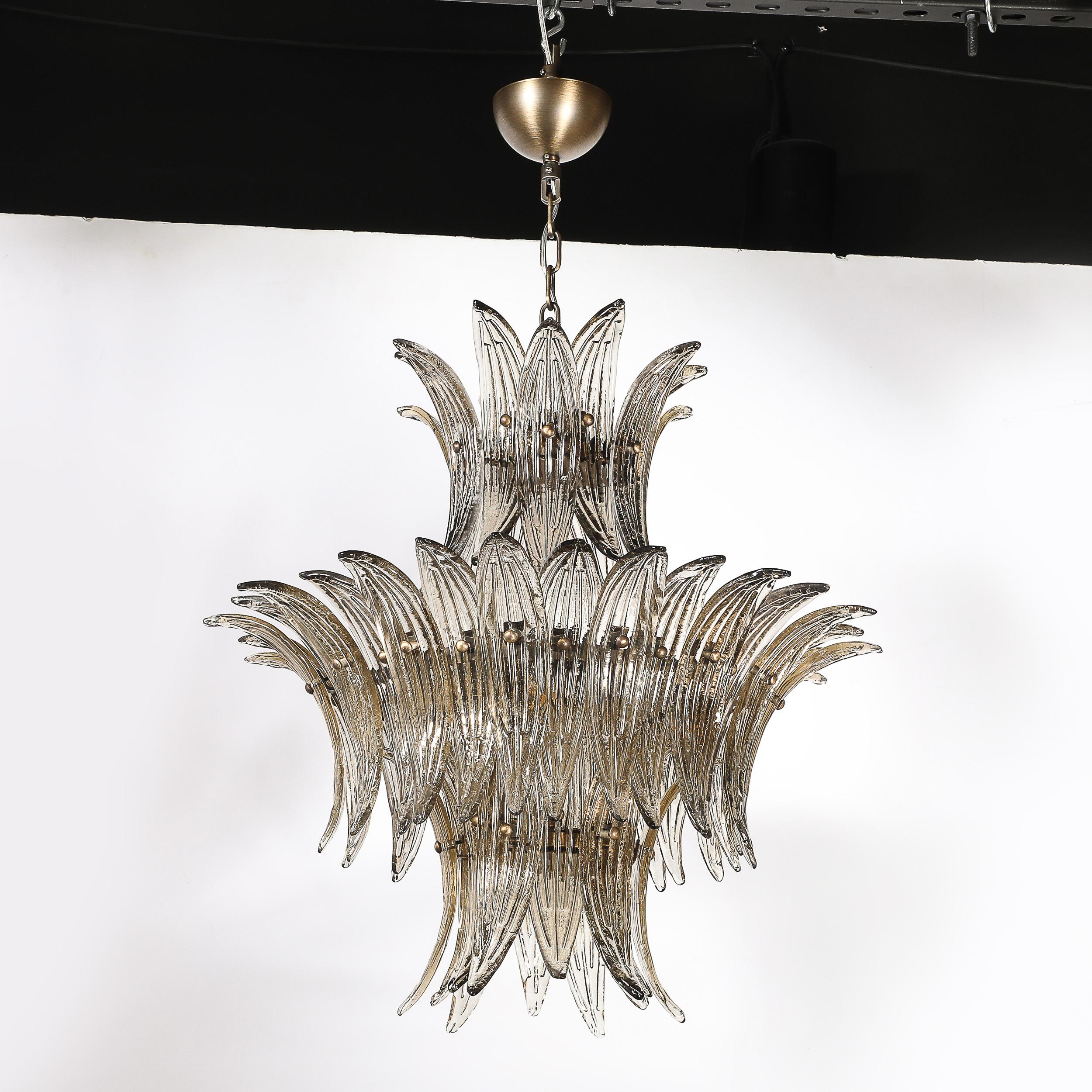 Lustre moderniste à 3 niveaux 