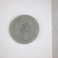 Modernist Bubble Glass and Metal Wall Light by Doria Lights, 1970s, Germany