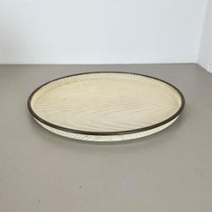 Modernist 45cm Metal Tray "hole pattern" in style of Mathieu Matégot, 1950s no 1
