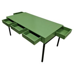 Modernist 5 drawer writing desk, Netherlands 1960s