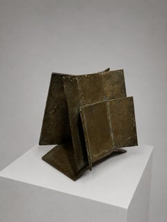 Modernist Abstract Bronze Sculpture by María Simón Padrós — Susse Frères Paris F