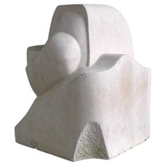 Modernist Abstract Marble Sculpture by Gerrit Patist, The Netherlands circa 1970
