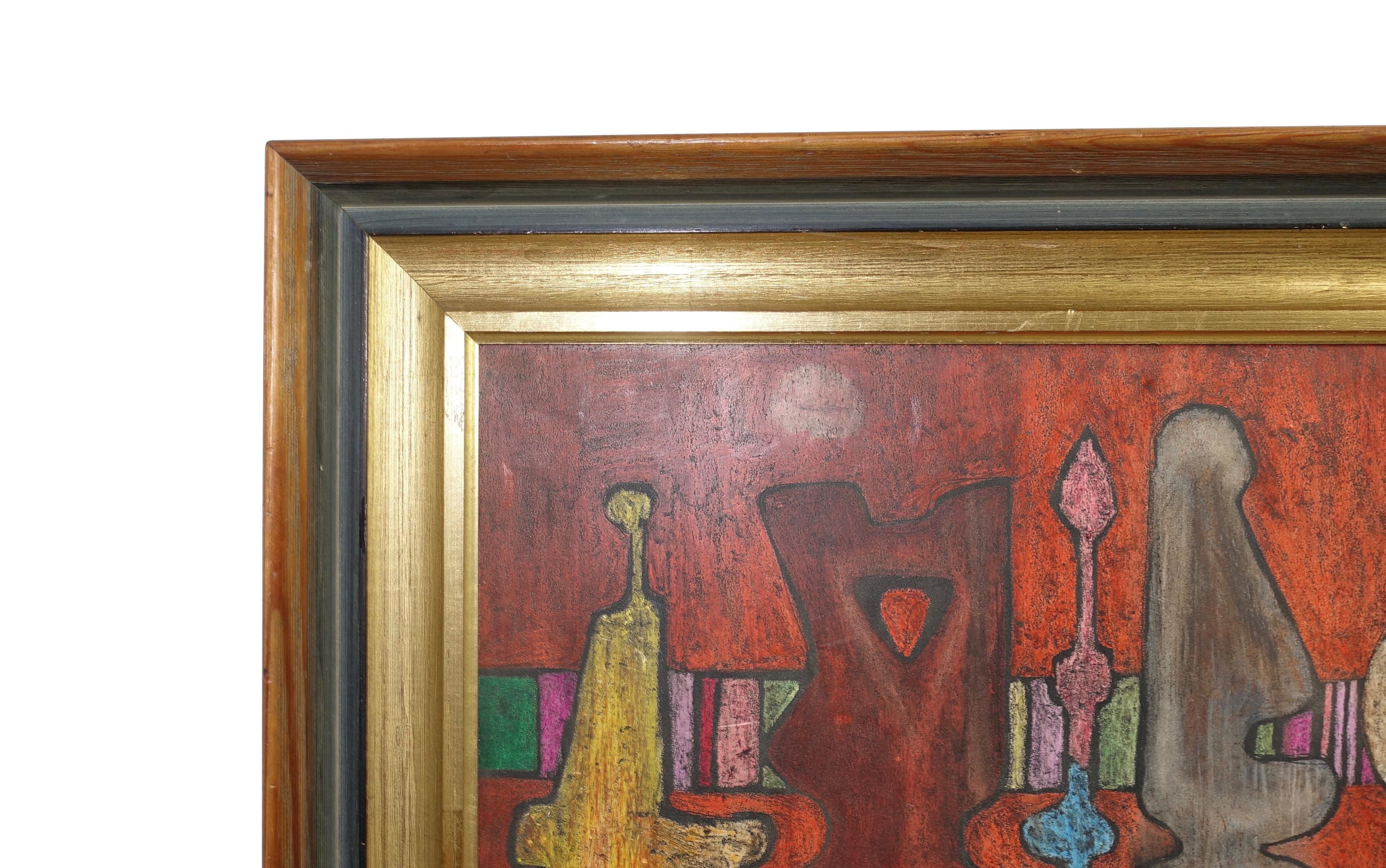 Modernist Abstract Painting, American, circa 1970s In Good Condition In San Francisco, CA