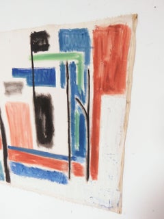 Modernist Abstract Painting by Phillip Callahan, circa 1960s