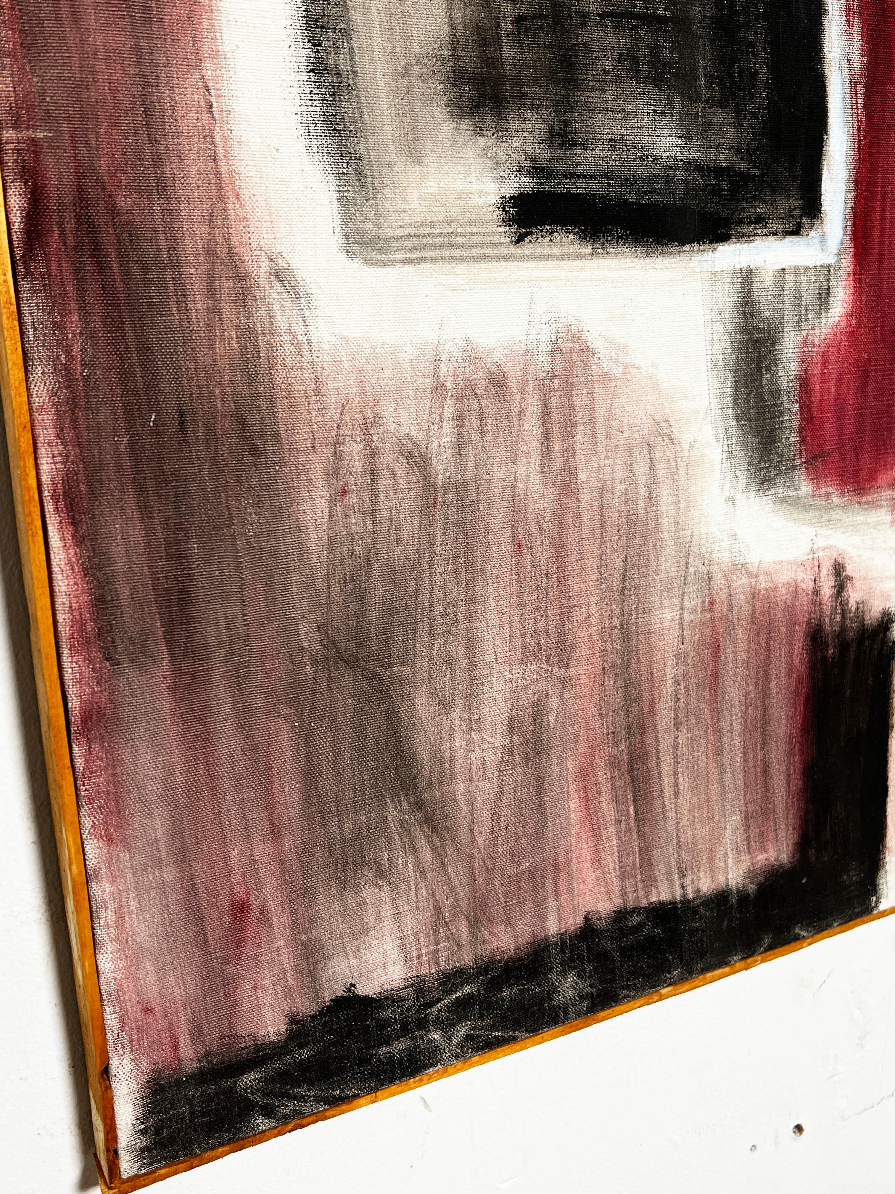 Quadro astratto modernista dell'espressionista di New York Phillip Callahan, circa anni '60 In condizioni buone in vendita a Peabody, MA