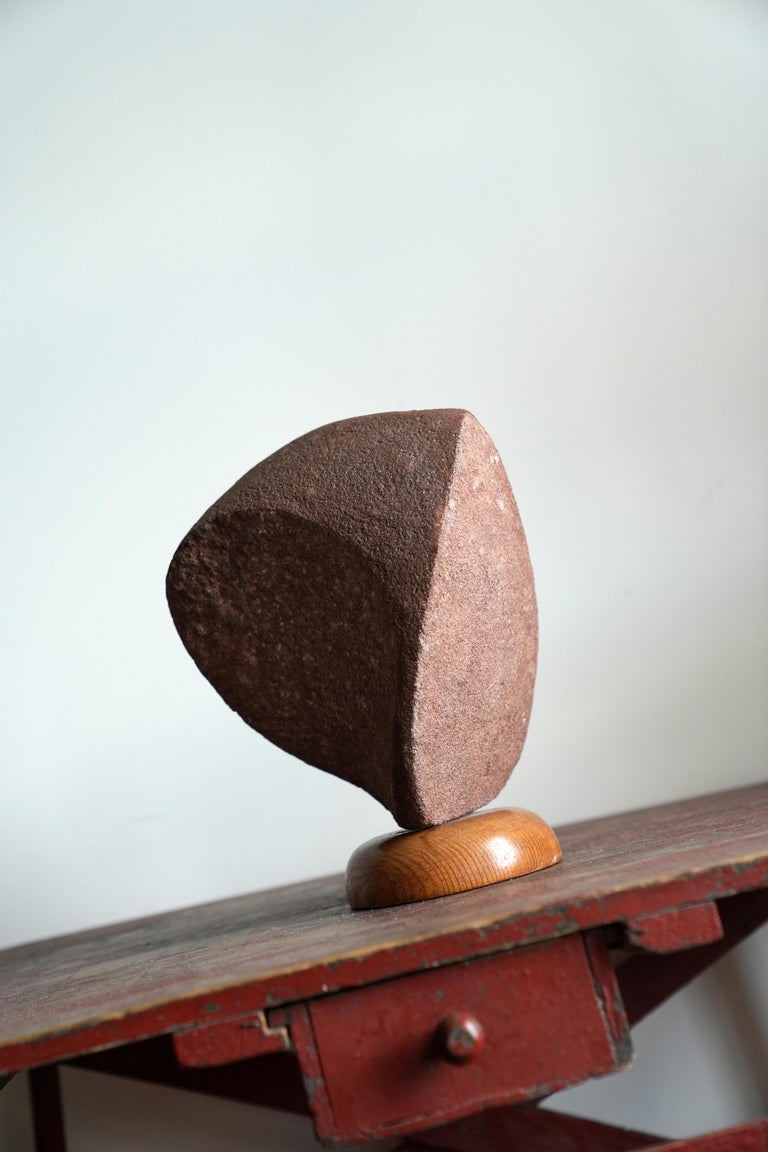 Modernist Abstract Stone Sculpture For Sale at 1stDibs