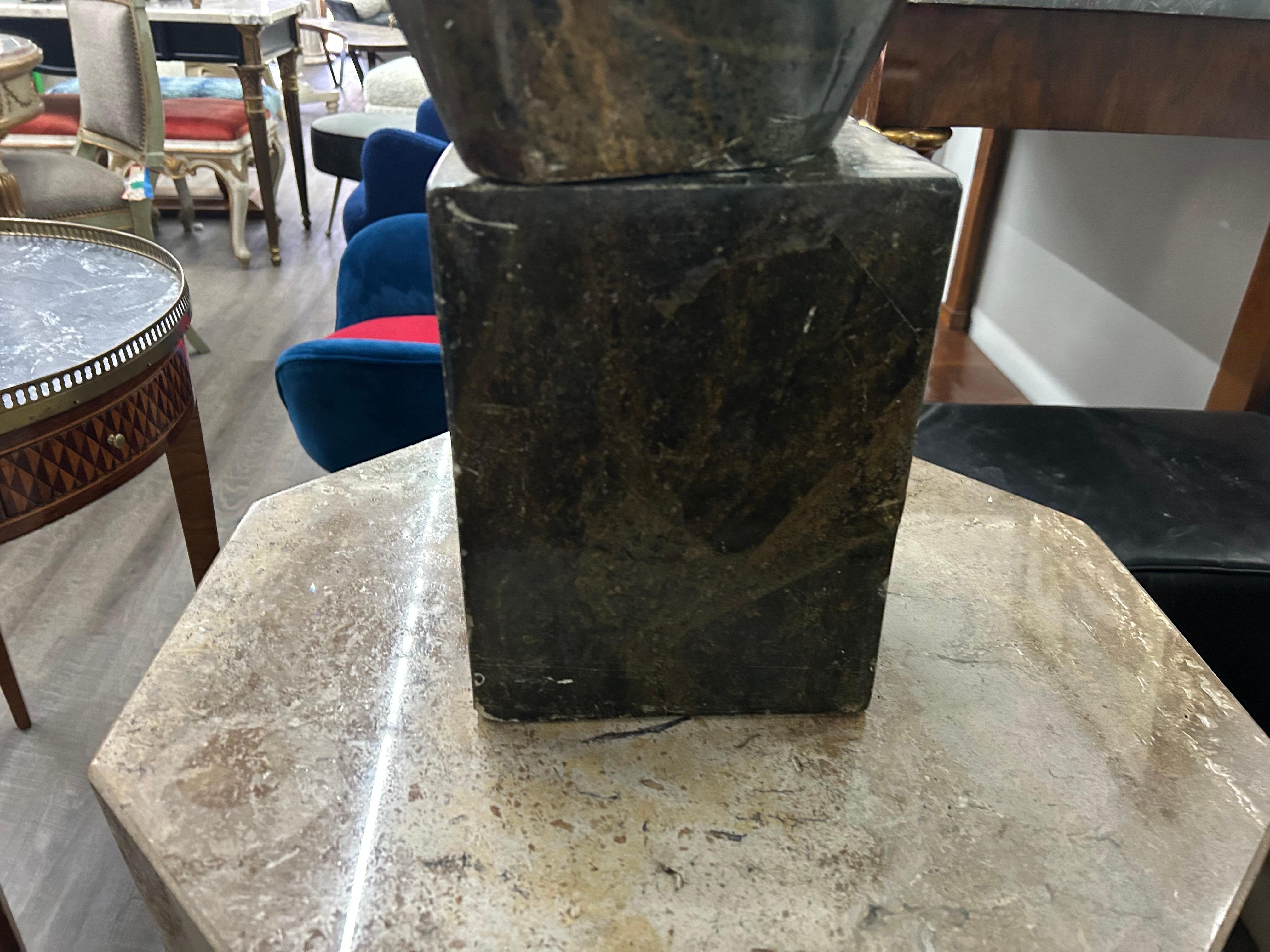 Modernist Abstract Stone Sculpture For Sale 3