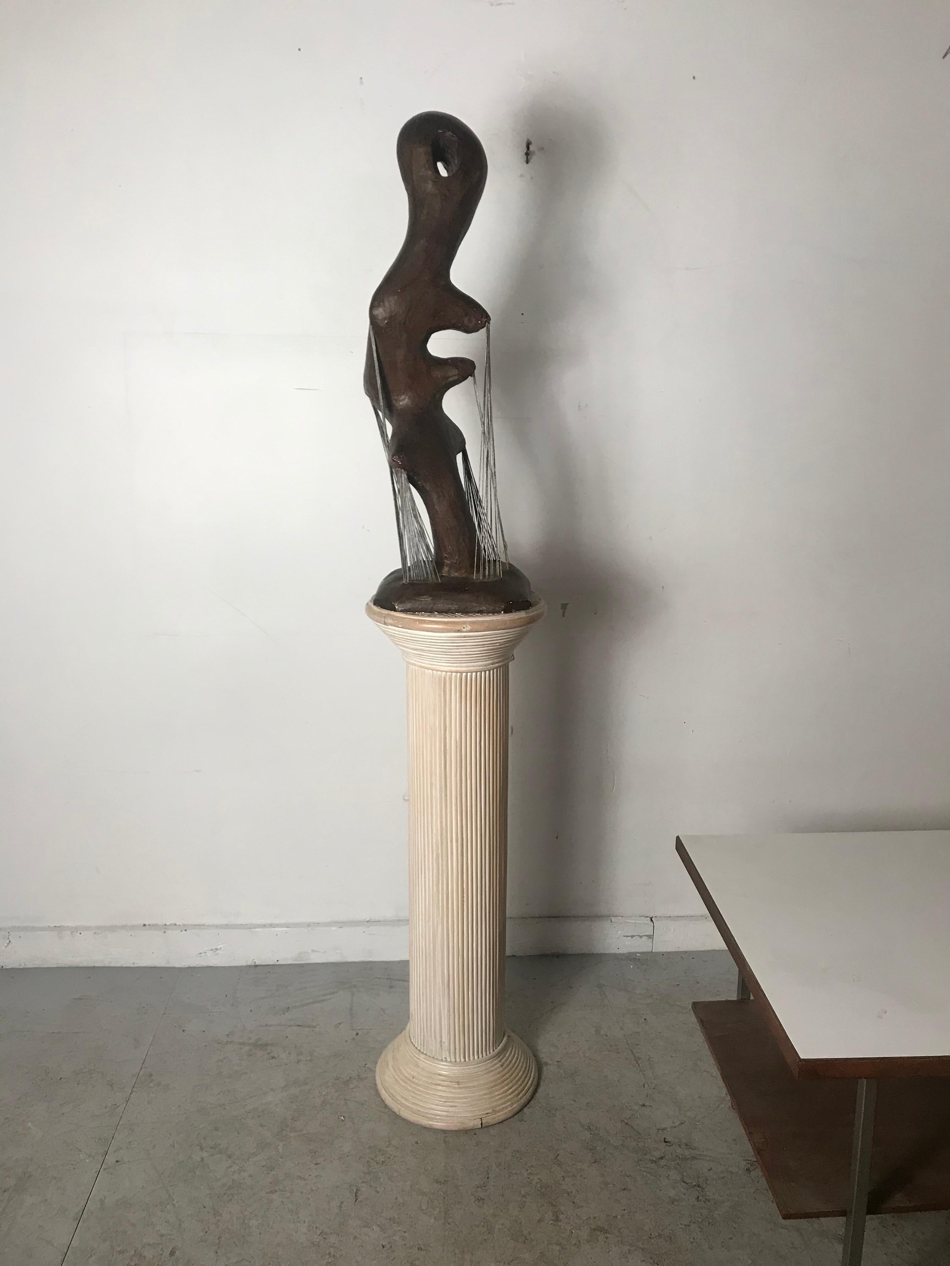 Modernist Abstract Table Sculpture by Don Frost, after Noguchi In Good Condition For Sale In Buffalo, NY