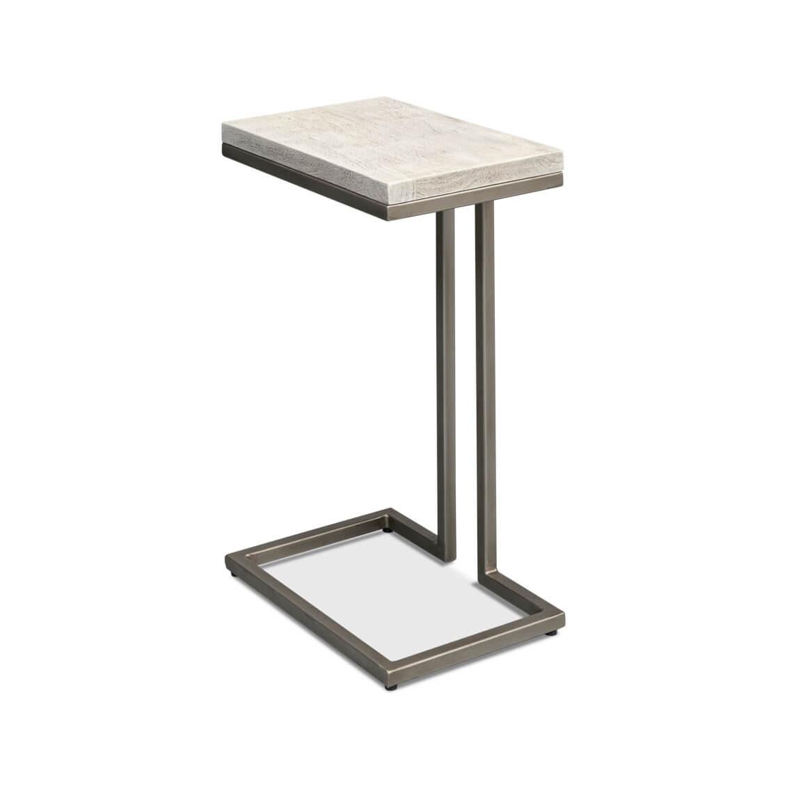 Minimalist Modernist Accent Table For Sale