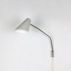 Modernist Adjustable Metal Sputnik Wall Light Kaiser Leuchten, 1960s, Germany