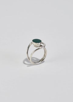 Modernist Agate Ring